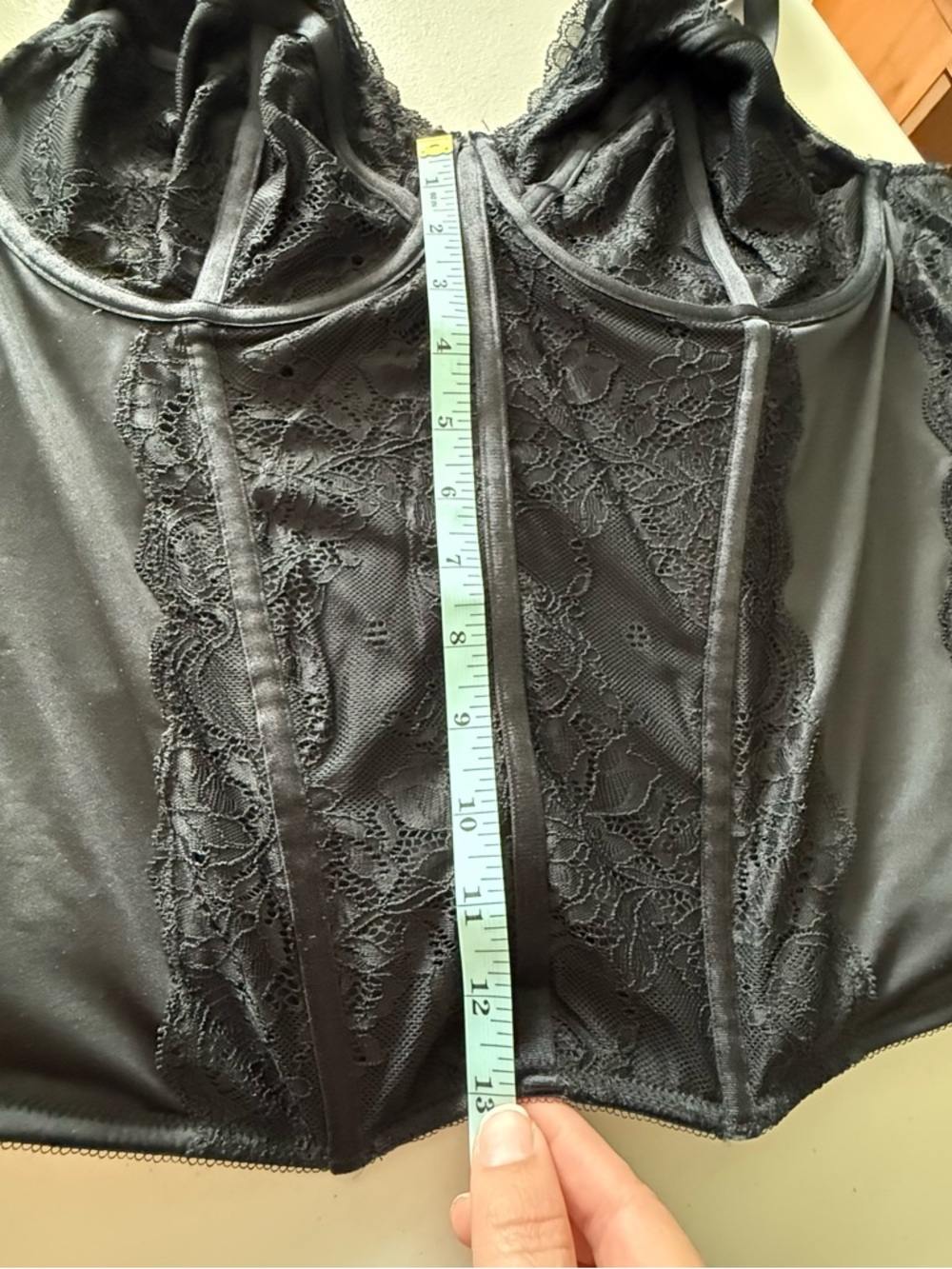 Torrid Black Lace Longline Bustier - Women Intimates - Picture 6 of 11